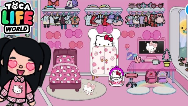 Toca boca hello Kitty