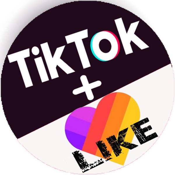Значки тик тока и лайка