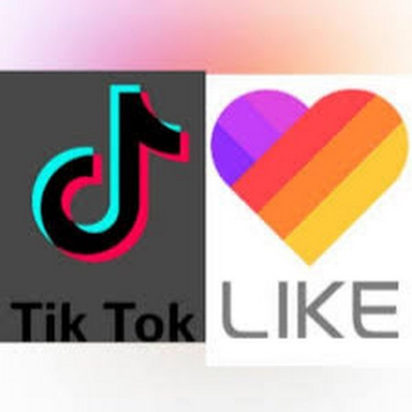 Значки тик тока и лайка
