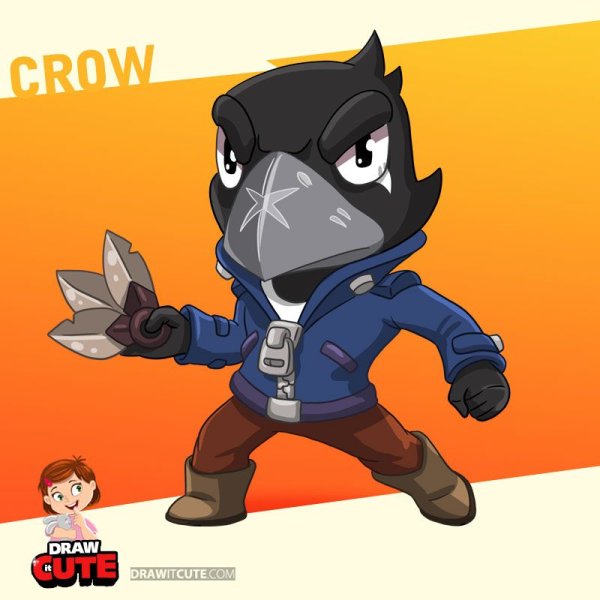 Ворон из Brawl старса