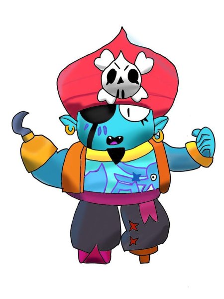 Джин пират Brawl Stars