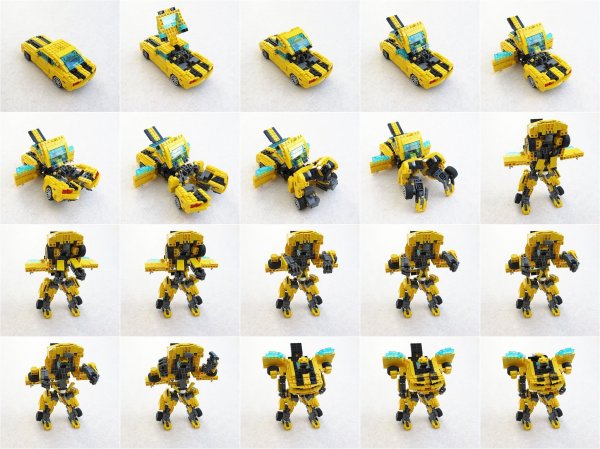 LEGO трансформеры Бамблби