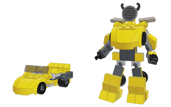 LEGO Transformers g1 Bumblebee (Mini-Figure Scale)