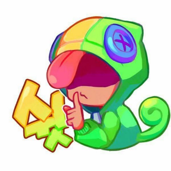 Леон арт Brawl Stars