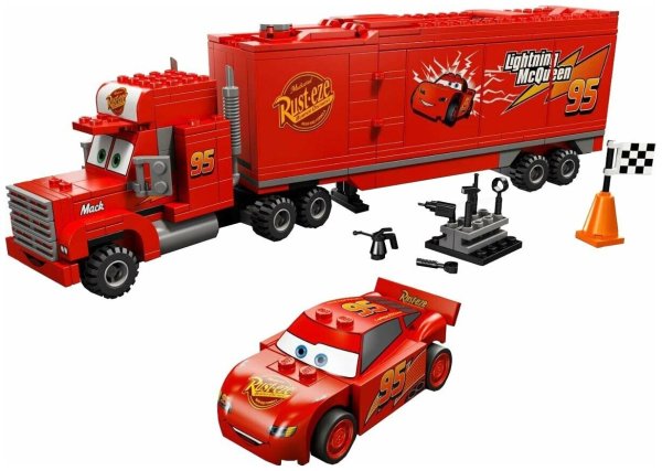 Конструктор LEGO cars 8486 трейлер мака