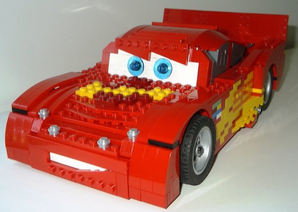 LEGO cars Тачки Мак Маквин