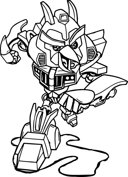 Angry Birds Transformers Бамблби