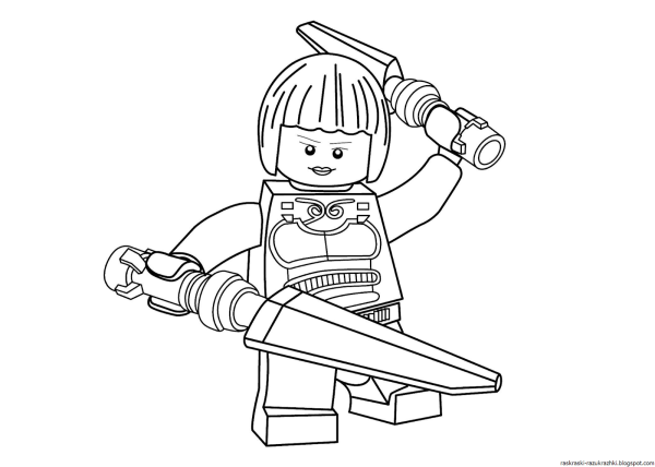 Раскраски LEGO Ninjago