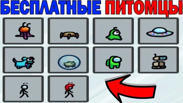 Амонг АС питомцы