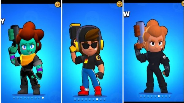 Скины Шелли Brawl Stars