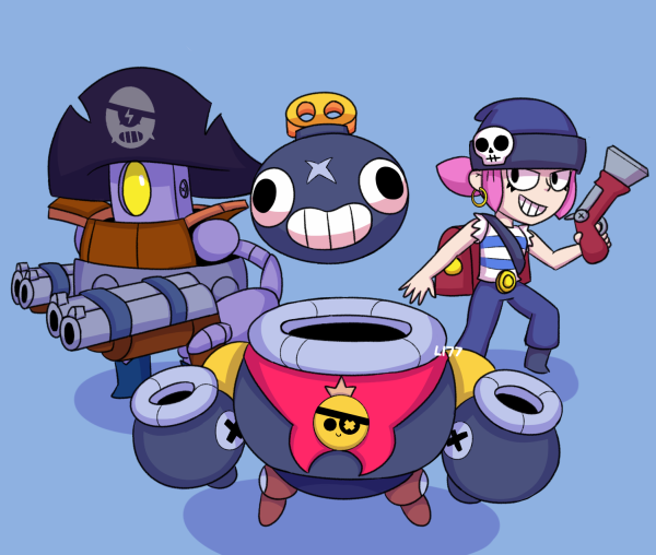 Brawl Stars герои пират
