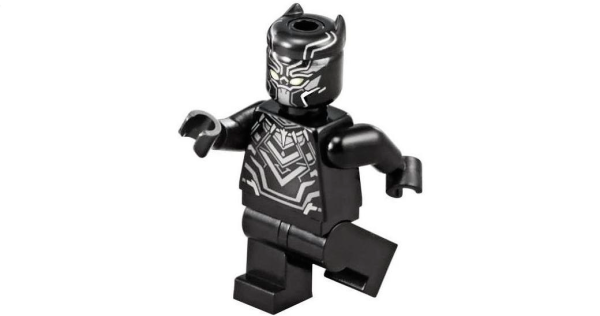 LEGO черная пантера минифигурка