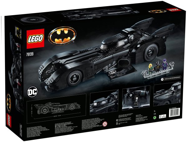 Конструктор LEGO DC super Heroes 76139 1989 Batmobile