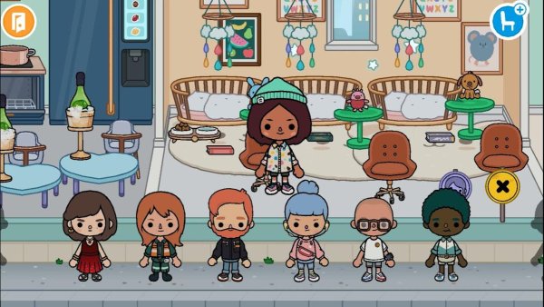 Toca boca детский сад