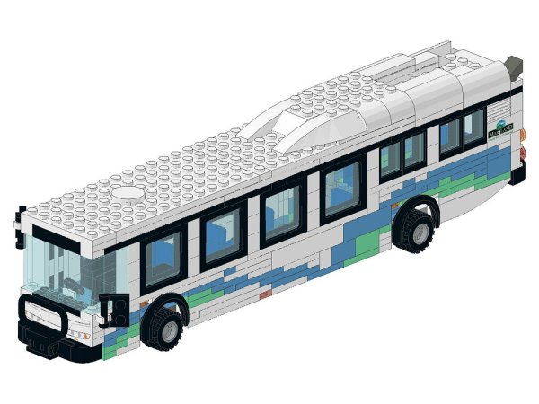 Лего автобус 60260