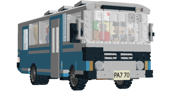 Лего автобус ПАЗ 3205