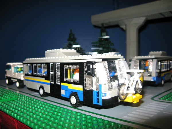 LEGO City trolleybus