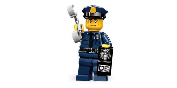 LEGO Minifigures policeman