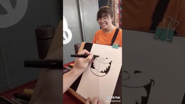 Рисунки китайцев из тик тока