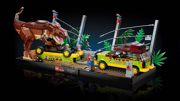 LEGO Jurassic Park t Rex Breakout 76956