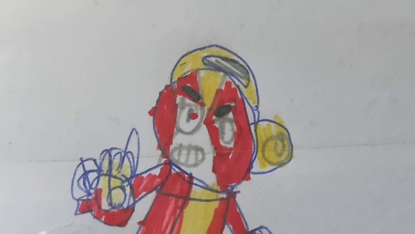 Нарисовать Макса из Brawl