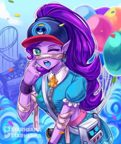 ЭМЗ Brawl Stars Art