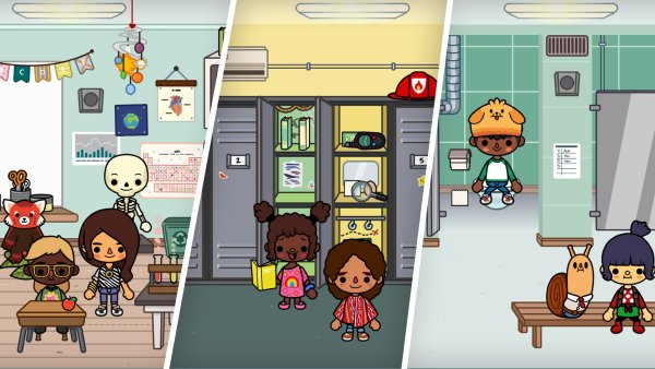 Toca World школа