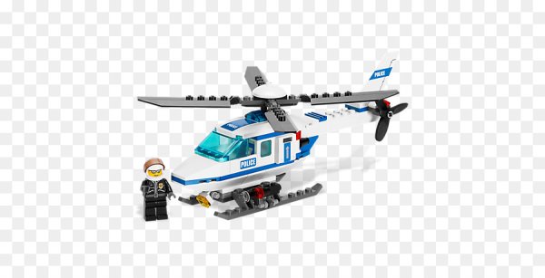 Конструктор LEGO City 7741 полицейский вертолёт