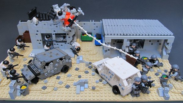 LEGO Military Base самоделка