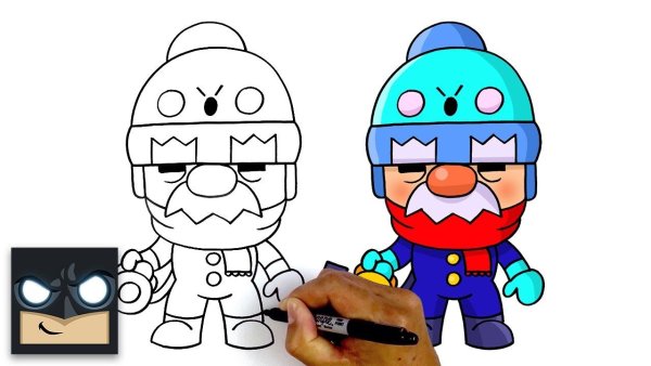 Рисование Brawl Stars