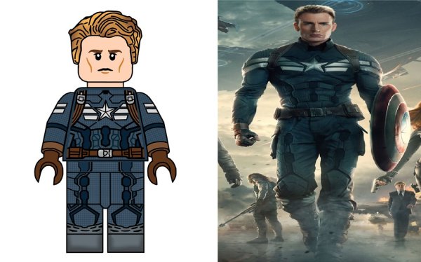 LEGO Captain America Custom