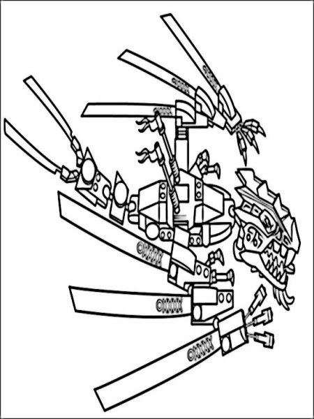 Рисунки драконы лего ниндзяго (43 фото)