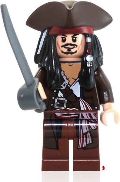 LEGO Джек Воробей минифигурка