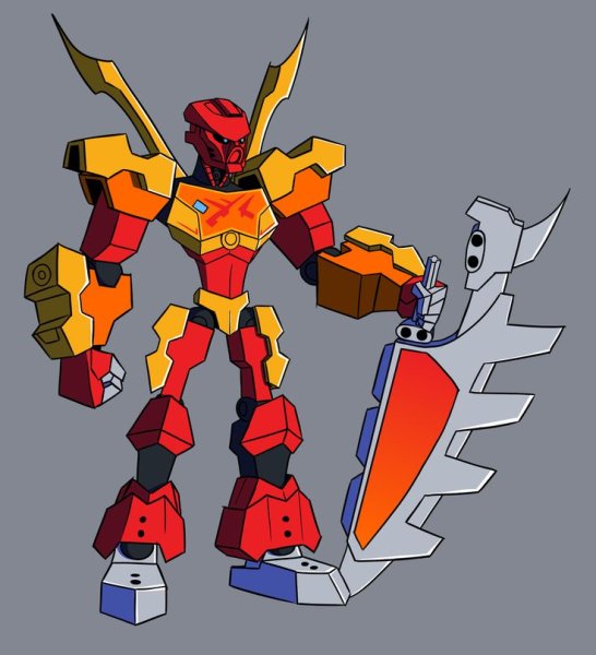 LEGO Bionicle 2015 tahu комикс