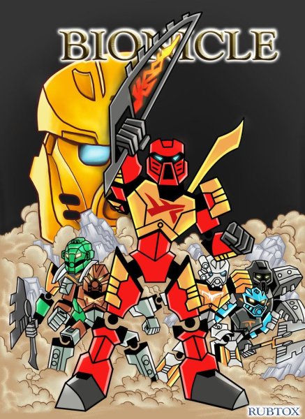 LEGO Bionicle 2016 комиксы