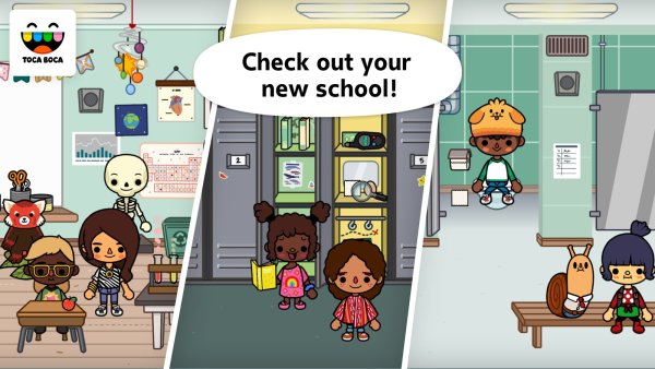 Игра toca Life School