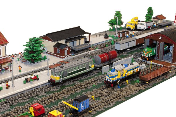 LEGO City Railway Station набор