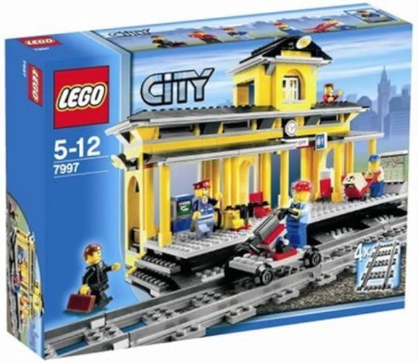 Железнодорожная станция - конструктор лего City - LEGO 7997