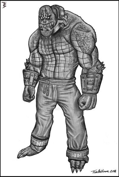 Killer Croc Arkham Asylum фигурка