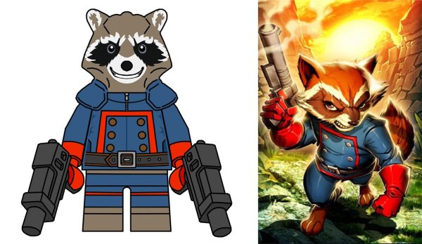 LEGO Rocket Raccoon