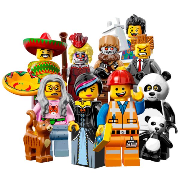 LEGO movie Minifigures