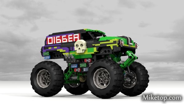Grave Digger монстр трак лего