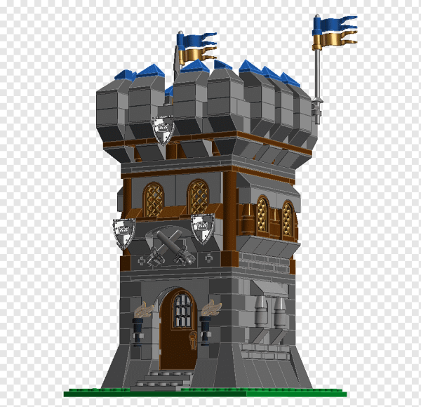 Пиксельная башня