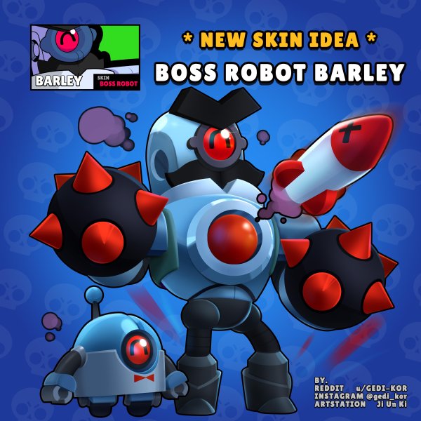 Brawl Stars босс робот