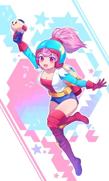 Джанет Brawl Stars Art