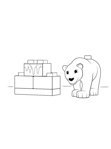 LEGO Duplo медведь