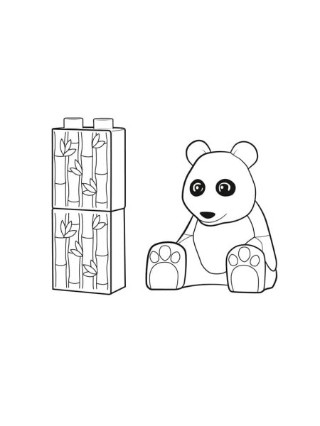 Раскраска LEGO Duplo