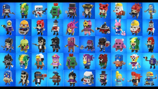 Brawl Stars игрушки лего