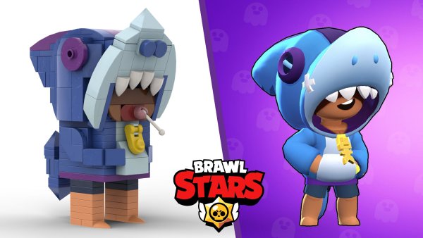 Леон Brawl Stars лего