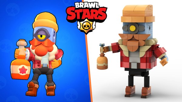 Лего Brawl Stars Барли